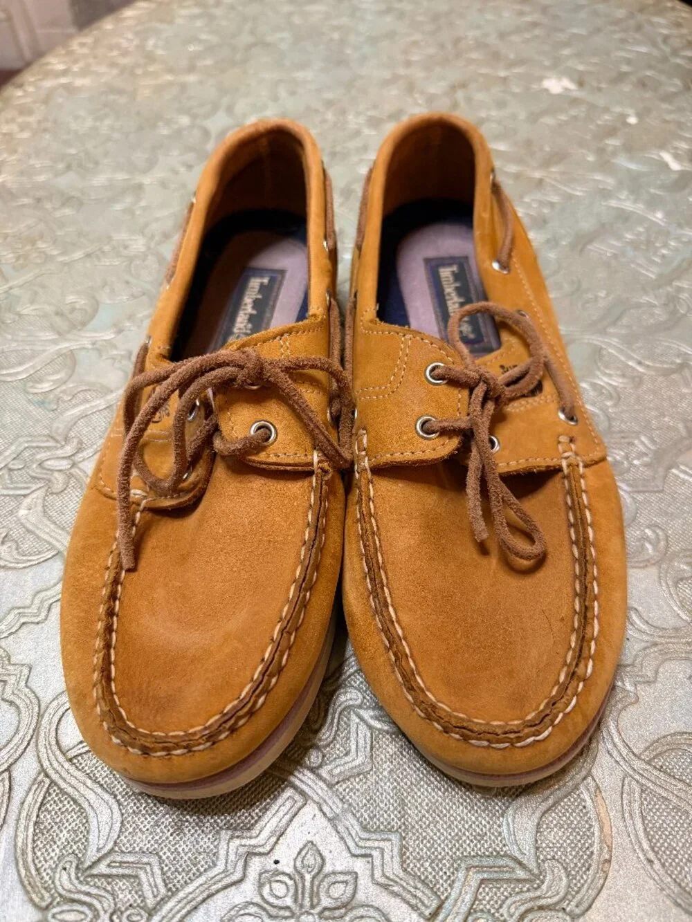 Timberland Leather boat shoes